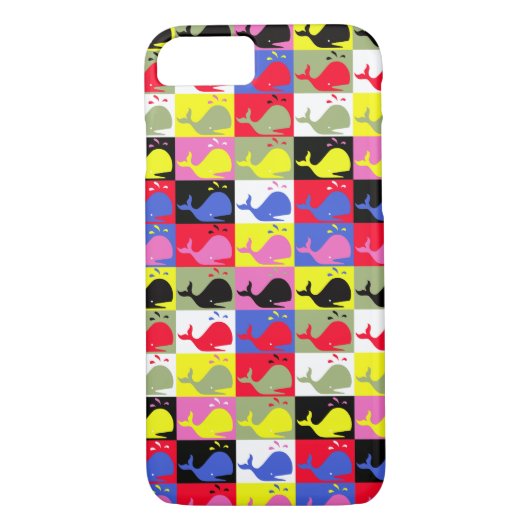 Andy Whale-Hole™_Lots o' walvissen patroon Case-Mate iPhone Case (Achterkant)