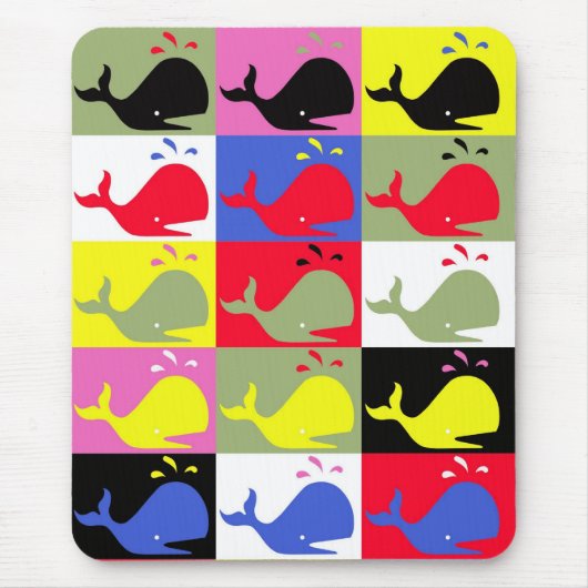 Andy Whale-Hole™_vertical Mousepad Muismat (Voorkant)