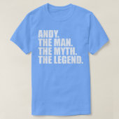 AndyAndy Naam Andy Voornaam T-shirt (Design voorkant)
