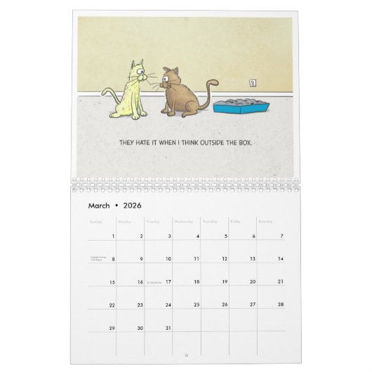 Andy's Antics 2019 Calendar Kalender (Mar 2026)