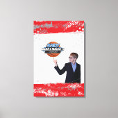 ANDY's BAR MITZVAH SIGN IN BOARD Canvas Afdruk (Voorkant)