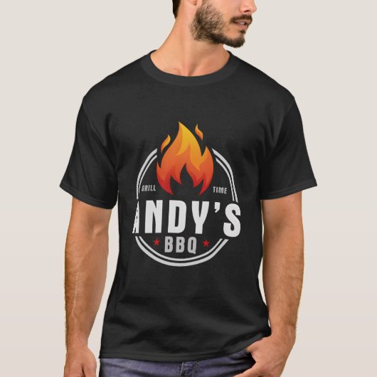 Andy'S Bbq T-shirt (Voorkant)