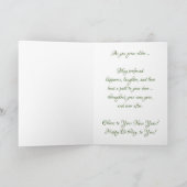 "Andy's Market Boomhut" Verjaardagskaart Kaart (Binnen)