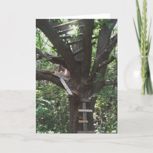 "Andy's Market Treehouse" Verjaardagskaart Kaart