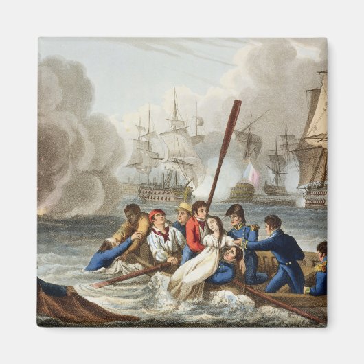 Anecdote bij de slag om Trafalgar Magneet (Voorkant)