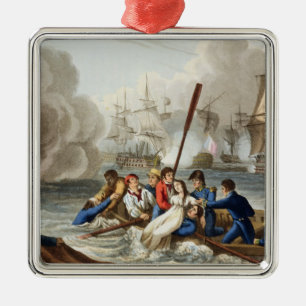 Anecdote bij de slag om Trafalgar Metalen Ornament