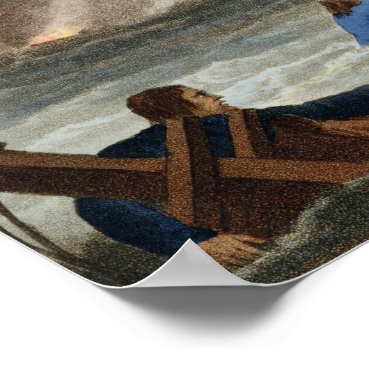 Anecdote bij de slag om Trafalgar Poster (Hoek)