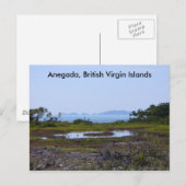 Anegada BVI Briefkaart (Voorkant / Achterkant)