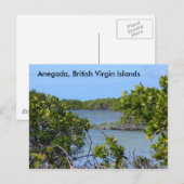 Anegada BVI Briefkaart (Voorkant / Achterkant)