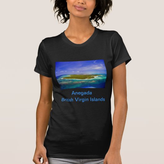 Anegada Island/Flag B.V.I. T-shirt (Voorkant)