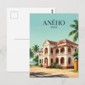 Aného Koloniale Wijk Togo Briefkaart (Voorkant / Achterkant)