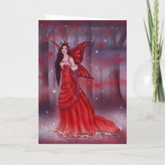 Aneira valentijn fee briefkaart van Renee (Achterkant)