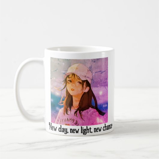 Anemi cup Niet een Morning Person Mok (Links)