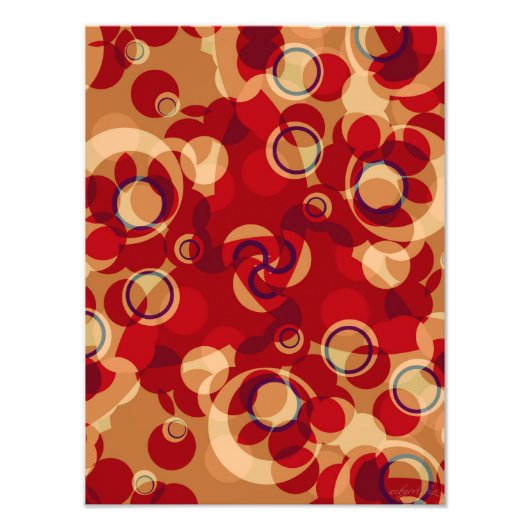 Anemidelic Abstract Art Print Foto Afdruk (Voorkant)