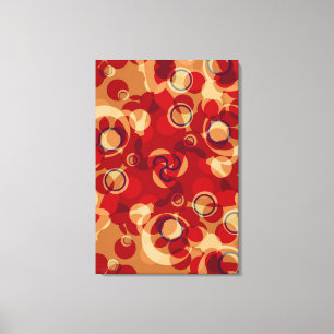 Anemidelic Abstract Art Wrapped Canvas Afdruk
