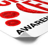 Anemie van sikkelcelanemie poster (Hoek)