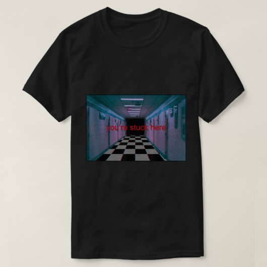 Anemoiacore Aesthetic Liminal Space Weirdcore Anem T-shirt (Design voorkant)
