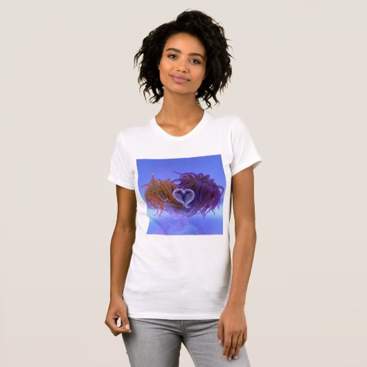 Anémonas enamoradas t-shirt (Voorkant volledig)