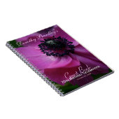 Anemone 70th Birthday Celebration Guest Book Notitieboek (Rechterzijde)