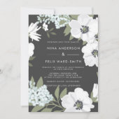  Anemone Ash Wedding Kaart (Voorkant)