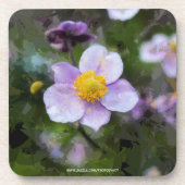 Anemone Bier Onderzetter (Voorkant)