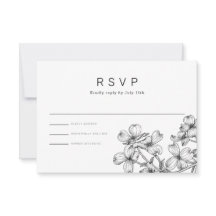 Anemone Boeket Bruiloft RSVP
