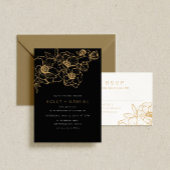 Anemone Bouquet Wedding RSVP