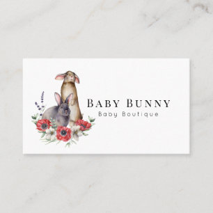 Anemone Bunnies Baby Boutique Social Media Busines Visitekaartje