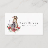 Anemone Bunnies Baby Boutique Social Media Busines Visitekaartje (Voorkant)