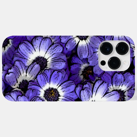 Anemone Case-Mate iPhone Case (Achterkant (horizontaal))