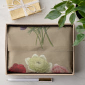 Anemone Coronaria Fl. Pl. (Duizels) Tissuepapier (Geschenk)