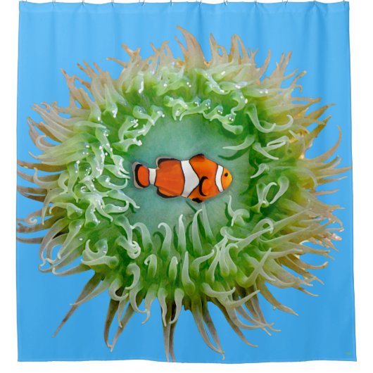 Anemone Douchegordijn (Voorkant)