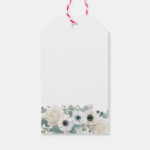 Anemone Eucalyptus Cross Religieus Dank u Cadeaulabel (Achterkant)