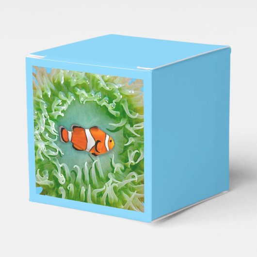 Anemone Favor Box Bedankdoosjes (Voorkant Zijde)