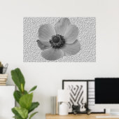  Anemone Flower Print (Thuiskantoor)