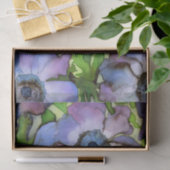 Anemone-gedecorbeerd weefselpapier tissuepapier (Geschenk)