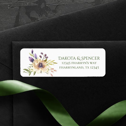 Anemone Greenery | Adres Sage Floral Wedding Etiket