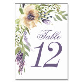 Anemone Greenery Garden Floral Boho Modern Wedding Kaart (Achterkant)