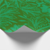 Anemone in Forest Green, een William Morris-patroo Cadeaupapier (Hoek)