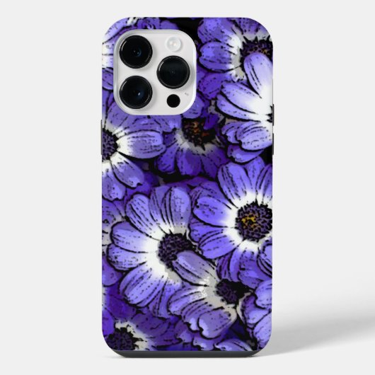 Anemone iPhone Hoesje (Achterkant)
