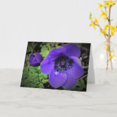 Anemone, kaart (Gele Bloem)