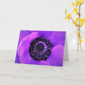 Anemone, kaart (Gele Bloem)