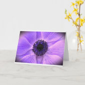 Anemone, kaart (Gele Bloem)