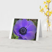 Anemone, kaart (Gele Bloem)