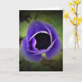 Anemone, kaart (Gele Bloem)