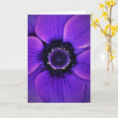 Anemone, kaart (Gele Bloem)