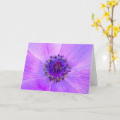 Anemone, kaart (Gele Bloem)