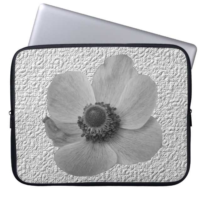 Anemone Laptop Bag Vintage Laptop Sleeve (Voorkant)