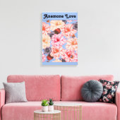 Anemone Love Botanical Canvas Afdruk (Insitu (Woonkamer))