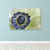 Anemone Mistral Panda Canvas Afdruk (Insitu (Houten vloer))
